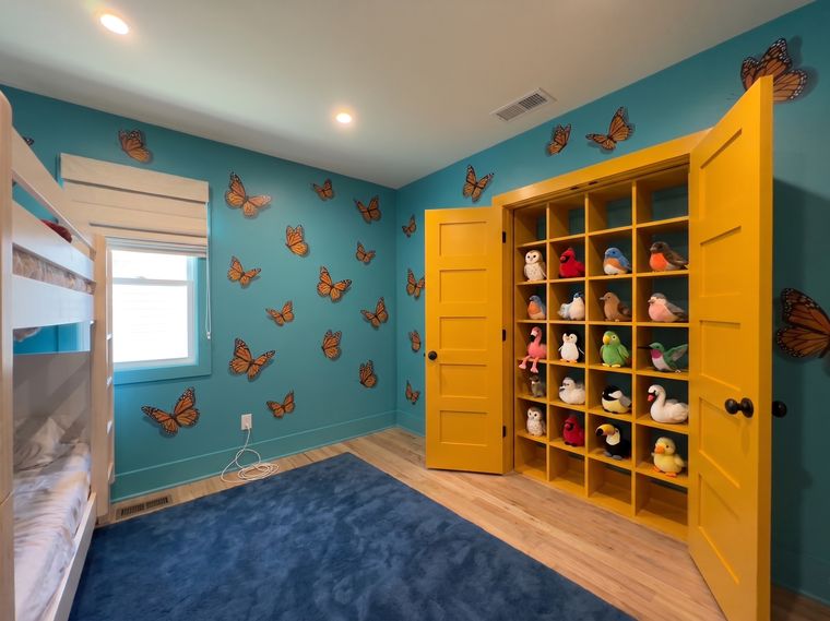 The yellow closet