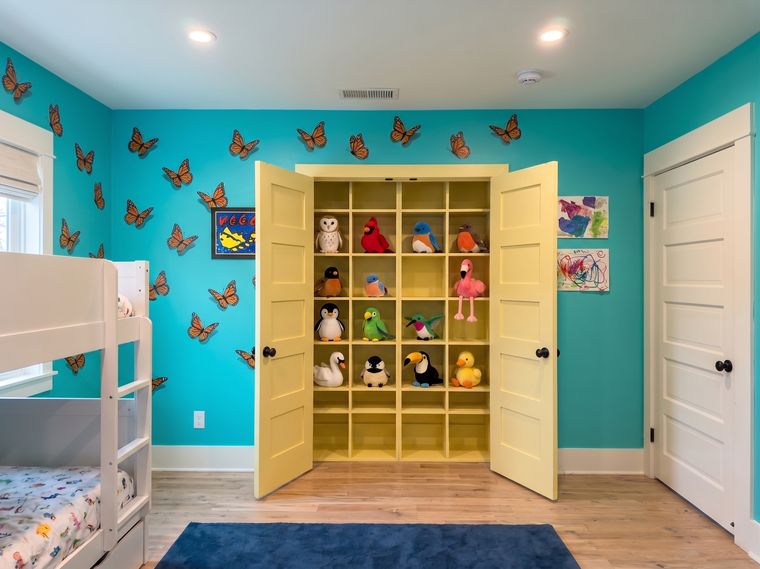 The yellow closet
