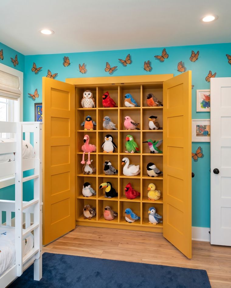The yellow closet