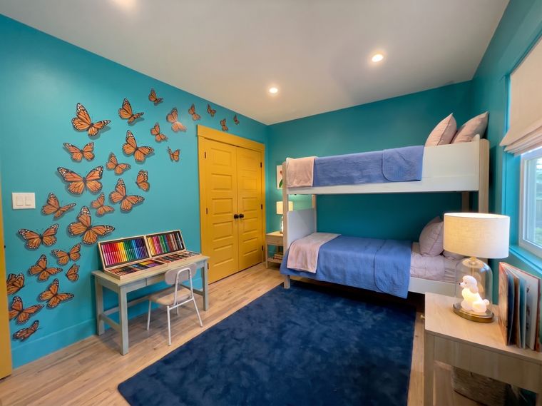The whole Butterfly Room